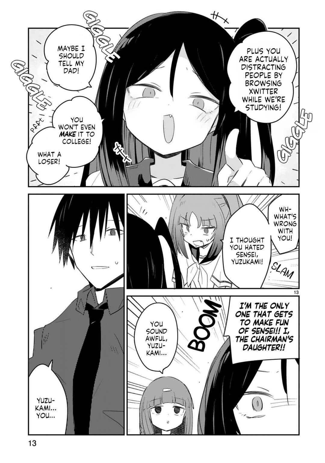 Zaako Zako Zako Zako Sensei Chapter 27 page 12