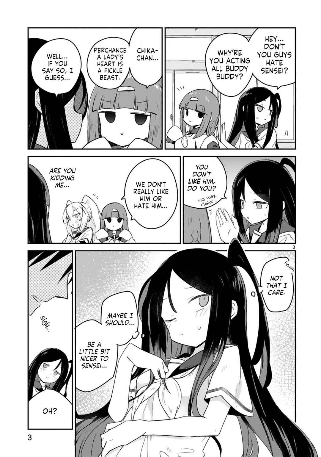 Zaako Zako Zako Zako Sensei Chapter 27 page 2