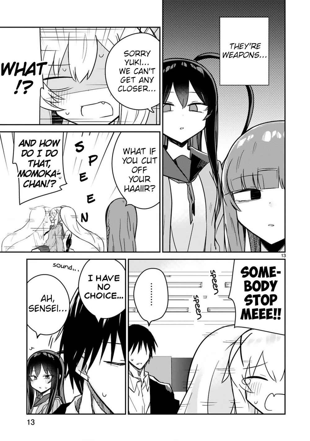 Zaako Zako Zako Zako Sensei Chapter 9 page 12