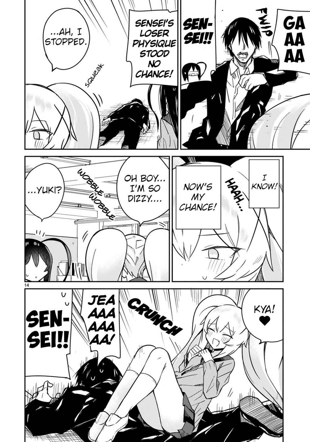Zaako Zako Zako Zako Sensei Chapter 9 page 13