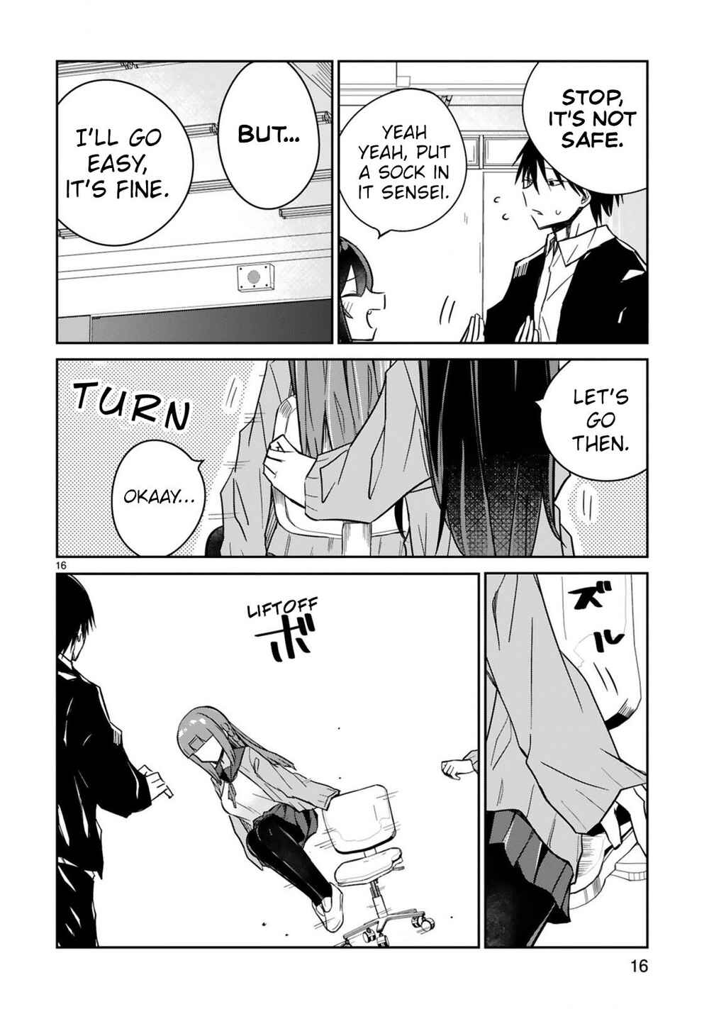 Zaako Zako Zako Zako Sensei Chapter 9 page 15
