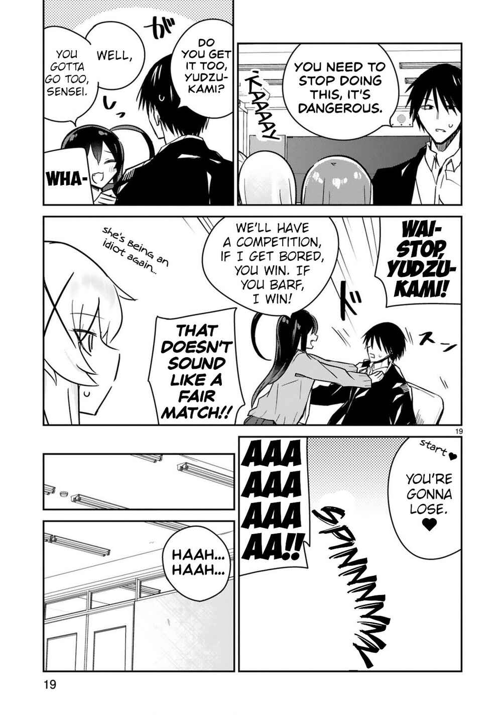 Zaako Zako Zako Zako Sensei Chapter 9 page 18