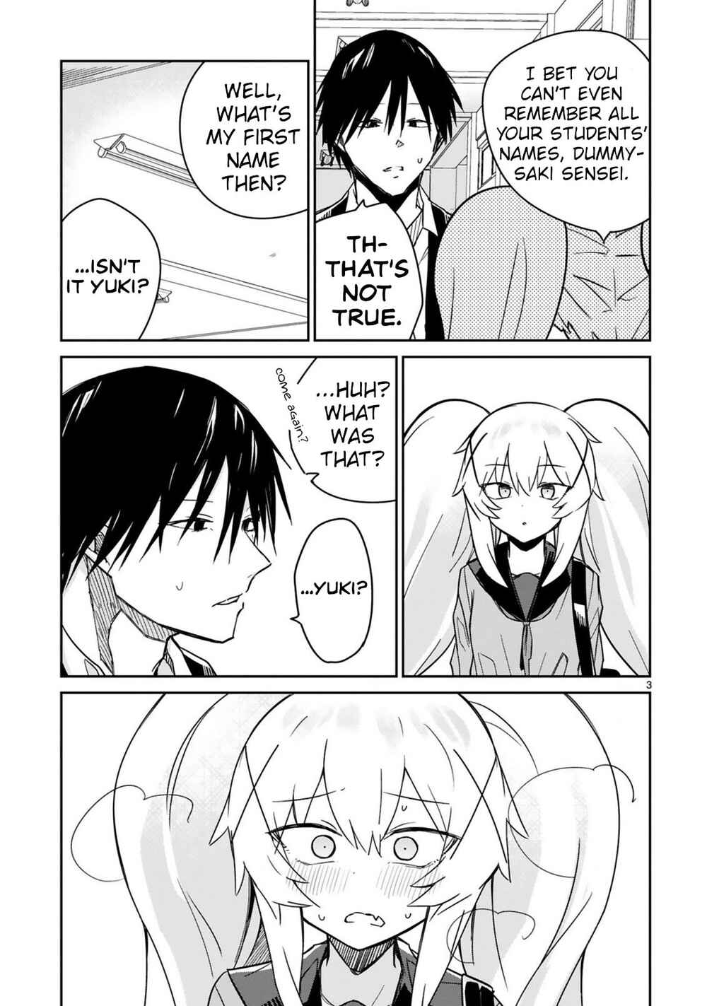 Zaako Zako Zako Zako Sensei Chapter 9 page 2