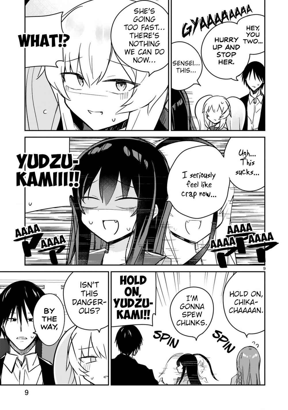 Zaako Zako Zako Zako Sensei Chapter 9 page 8