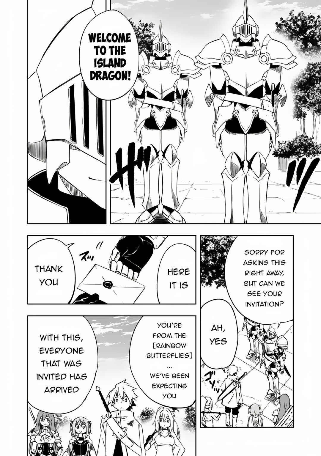 "Zako ni wa Kaji ga Oniai da www" to Iwareta Kaji Level 9999 no Ore, Tsuihousareta no de Boukensha ni Tenshokusuru ~Saikyou Buki de Musou Shinagara Guild de Tanoshiku Kurashimasu~ Chapter 10.2 page 2