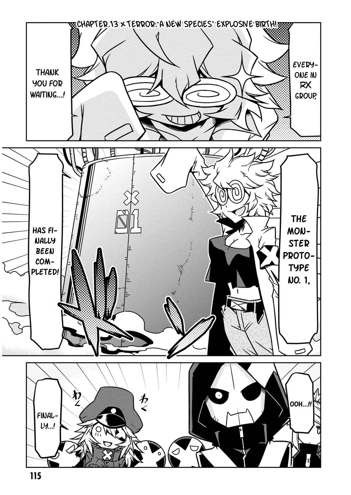 Zannen Jokanbu Black General-san Chapter 13 page 0