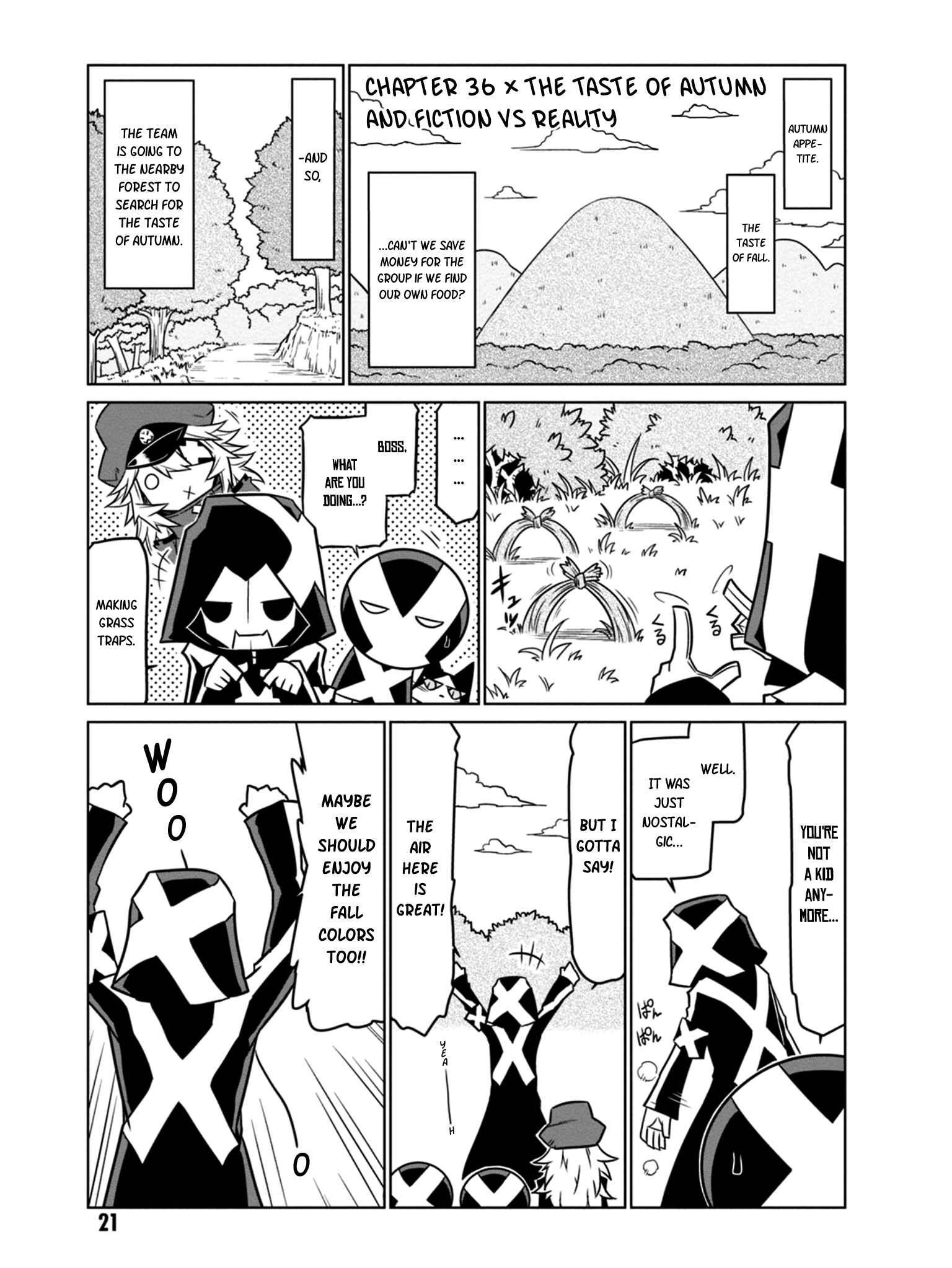 Zannen Jokanbu Black General-san Chapter 36 page 0