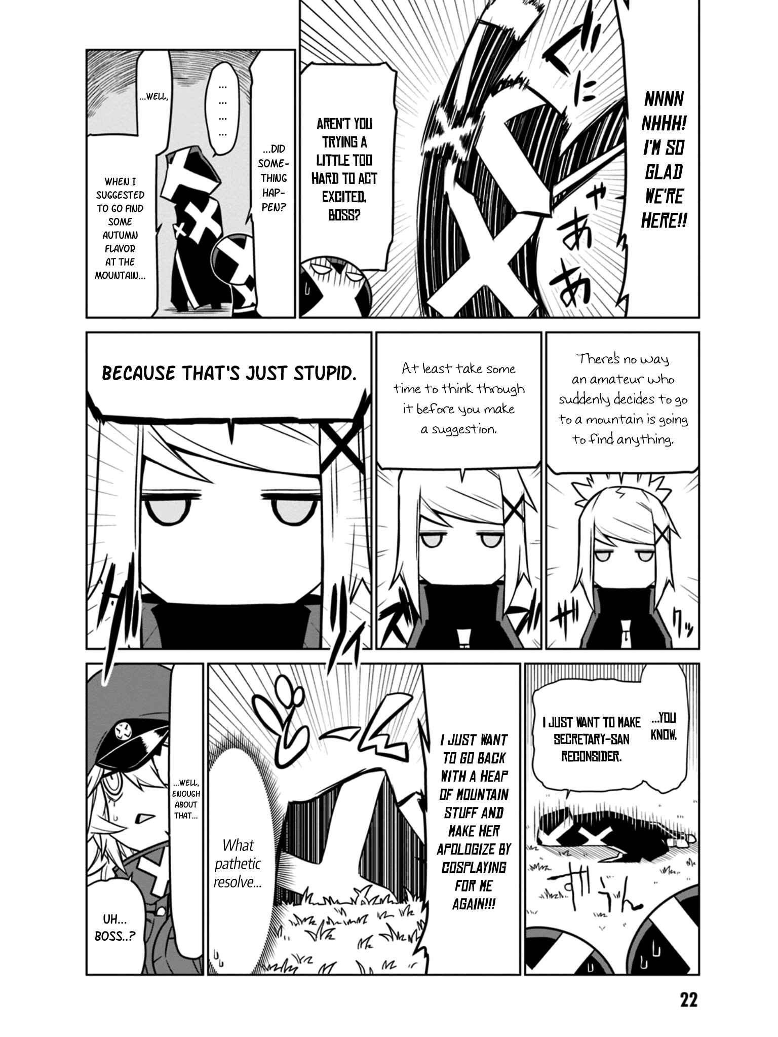 Zannen Jokanbu Black General-san Chapter 36 page 1