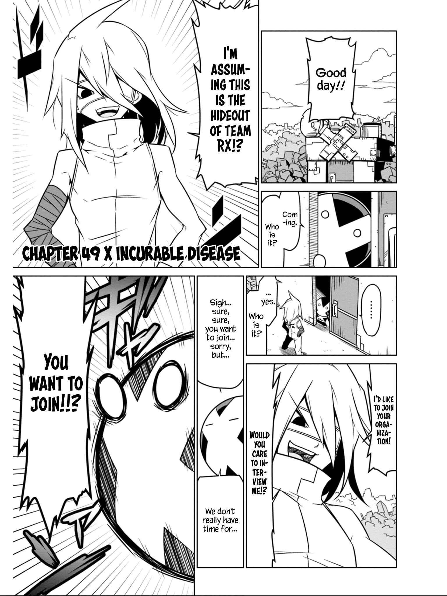 Zannen Jokanbu Black General-san Chapter 49 page 0