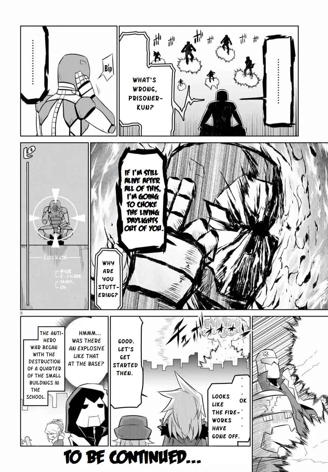 Zannen Jokanbu Black General-san Chapter 60 page 8