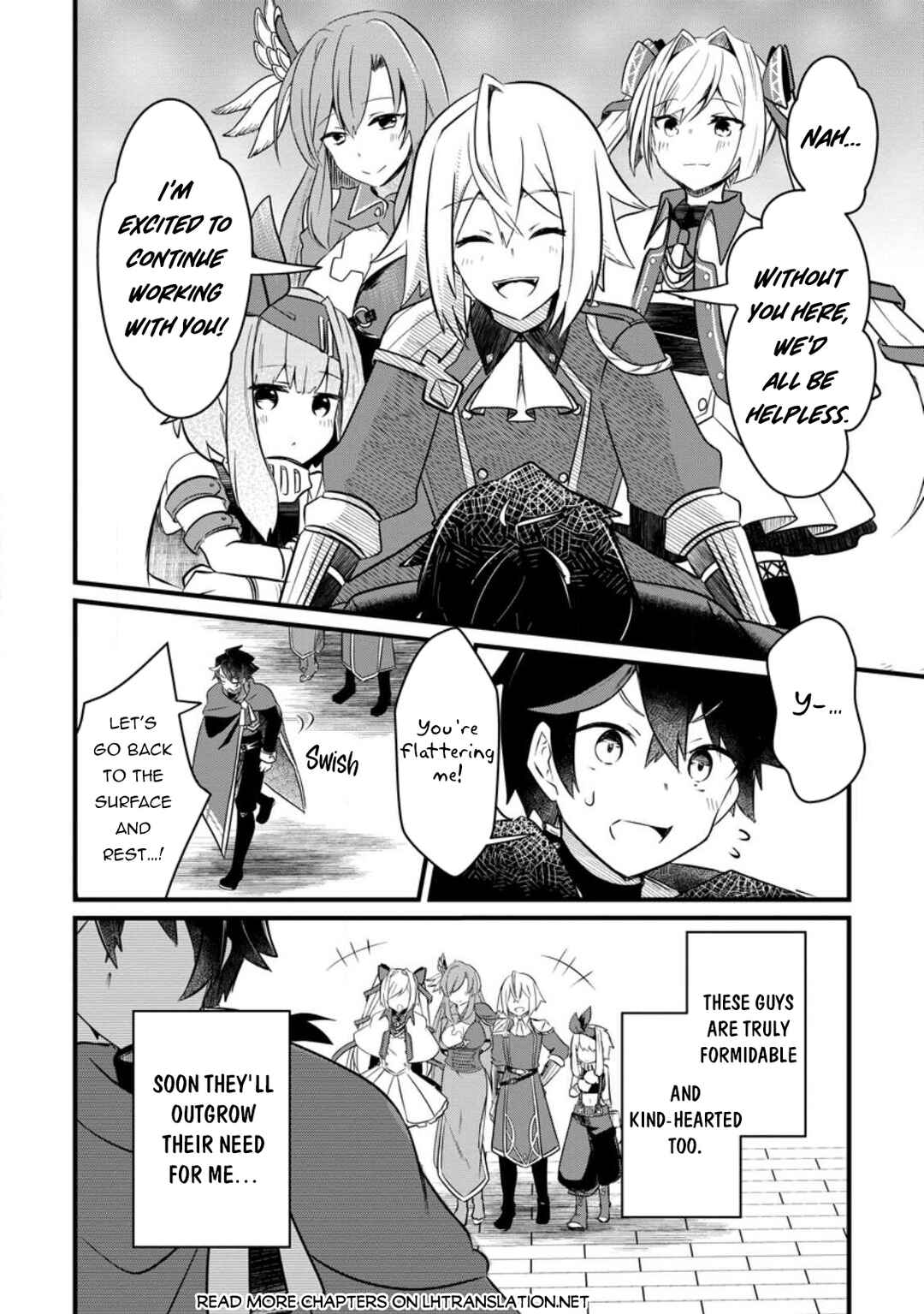 Zatsuyo Gakari Ken Shien Jutsu Shi Ha Party Tsuiho Ni Akogareru ~Seken Ha Tsuiho Boomnanoni, Ore Wo Kadai Hyoka Suru Party Member Tachi Ga Kesshite Tebanaso to Shitekurenai~ Chapter 1 page 35