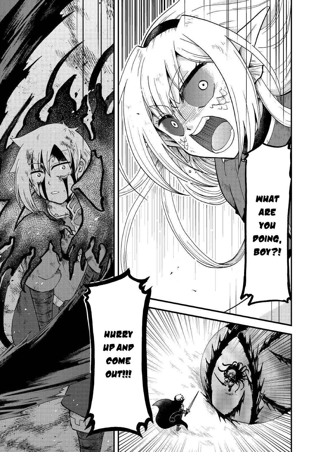 Zense wa Kentei. Konjou Kuzu Ouji Chapter 23 page 25