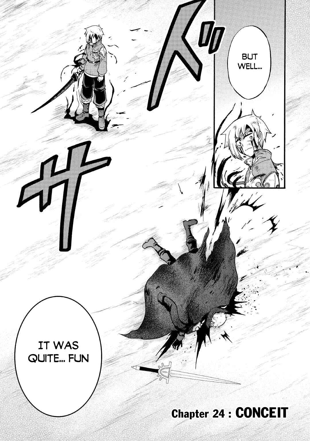 Zense wa Kentei. Konjou Kuzu Ouji Chapter 24 page 4