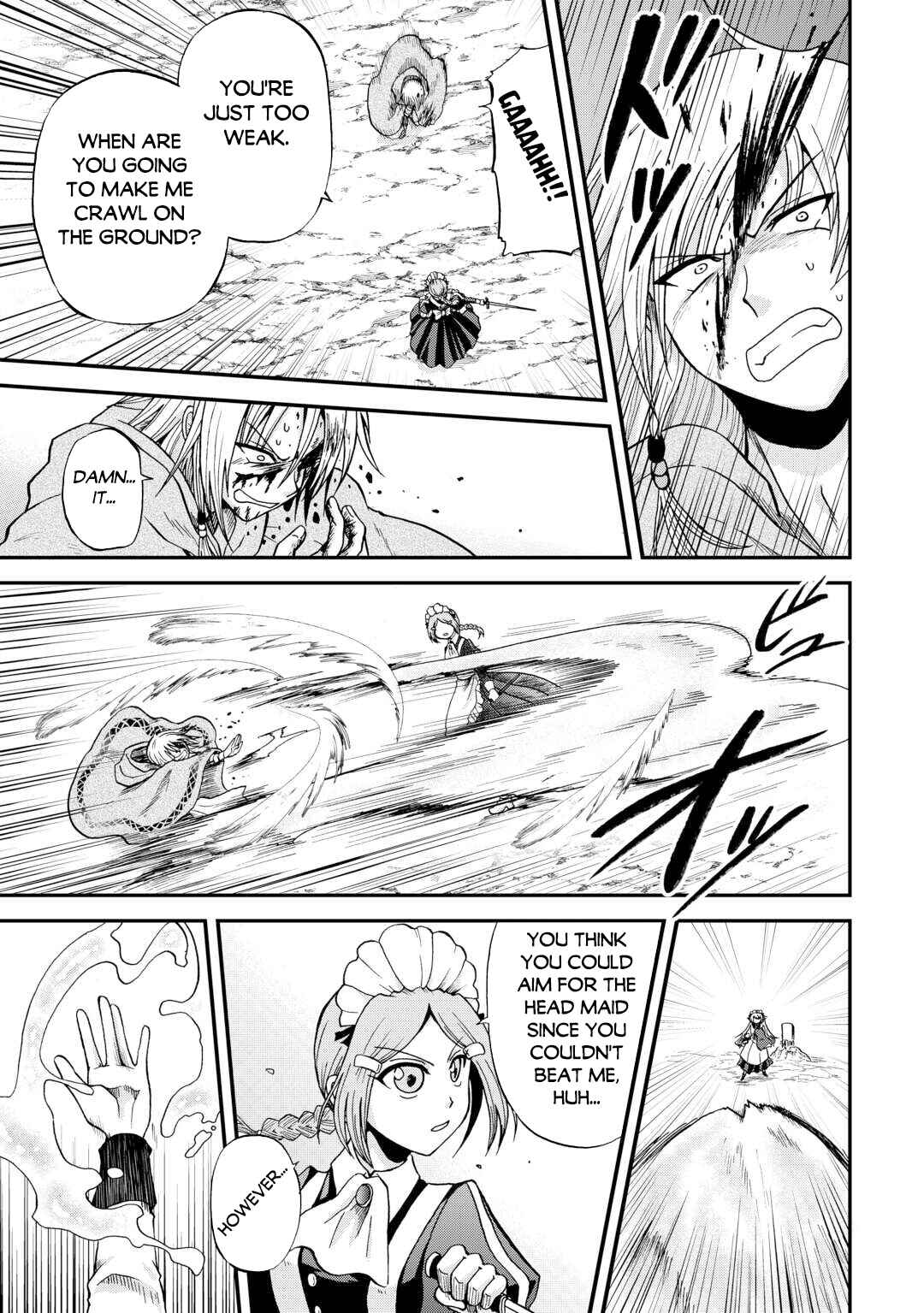 Zense wa Kentei. Konjou Kuzu Ouji Chapter 40 page 11