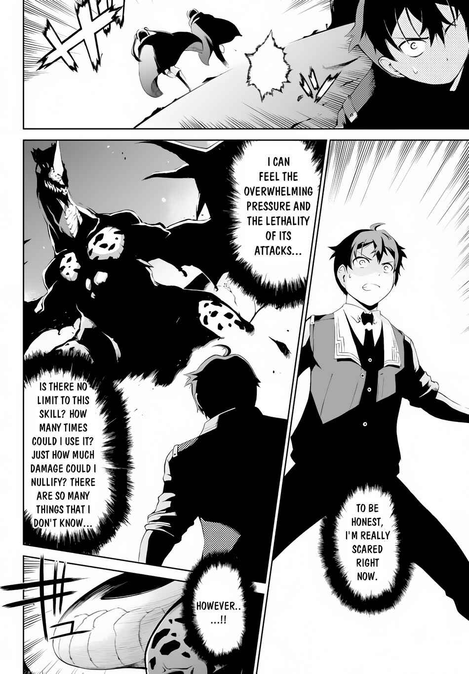 Zettai ni Damage o Ukenai Skill o Moratta node, Boukensha to shite Musou shite miru Chapter 2.2 page 1