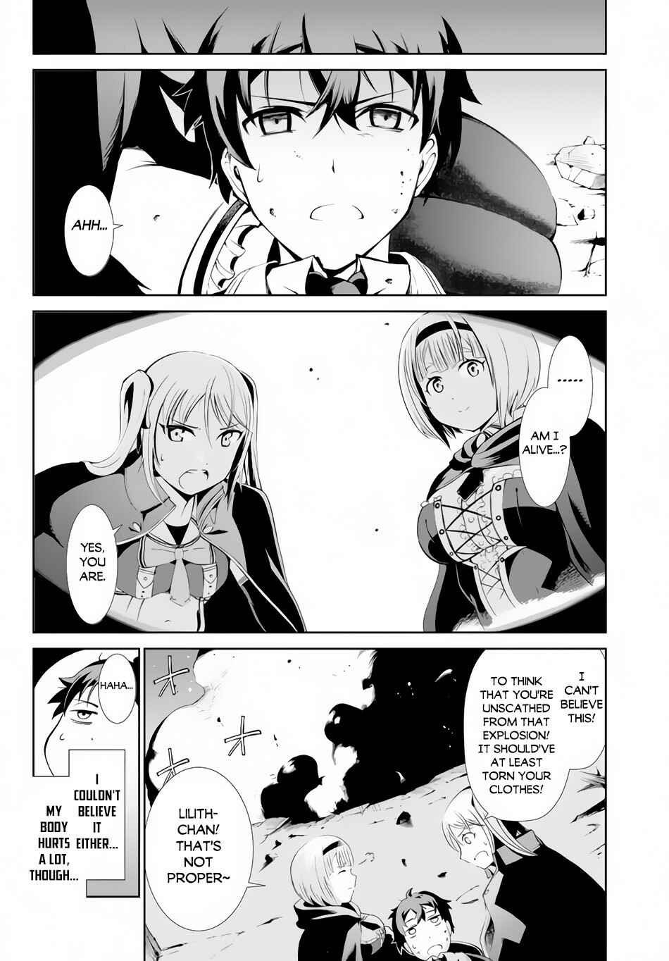 Zettai ni Damage o Ukenai Skill o Moratta node, Boukensha to shite Musou shite miru Chapter 2.2 page 19