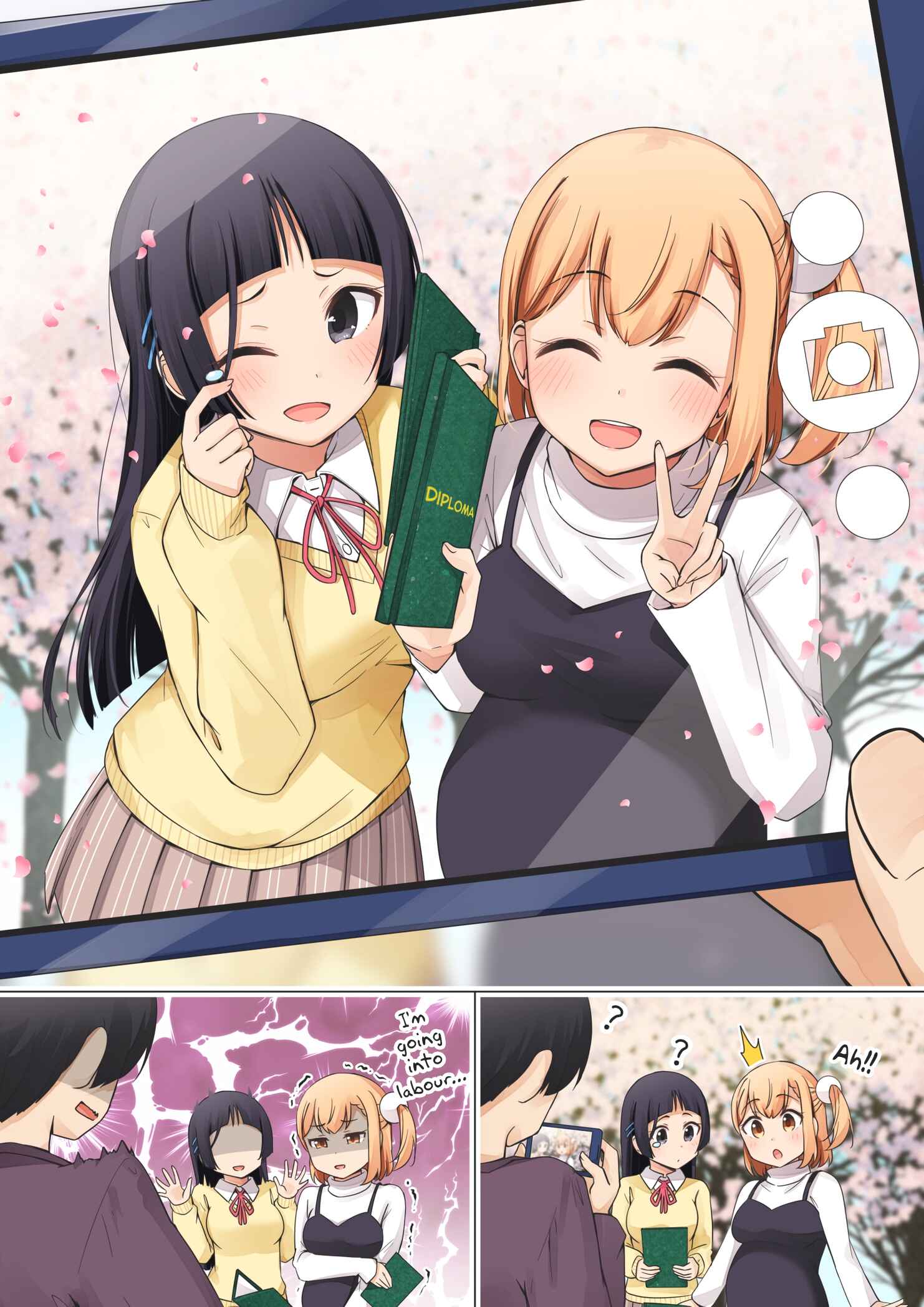 Zutto Otokonoko da to Omotte ita Gakitaishou ga Onnanoko deshita Chapter 32 page 0
